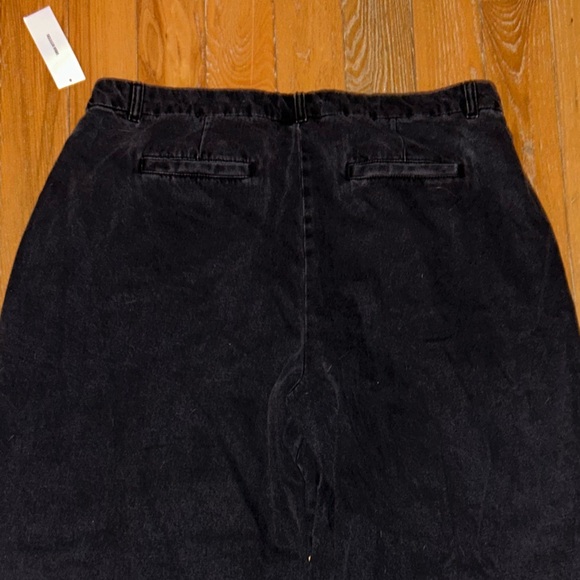 Urban Outfitters BDG Jeans Size 34 Oversized Wide Leg Baggy Raver Black Gray - Picture 3 of 5